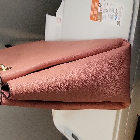 NWT GORGEOUS PINK MICHAEL KORS TRISHA SHOULDER BAG - Picture 5 of 11